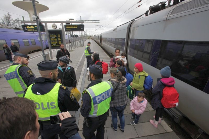 Граничната полиция в Швеция прави проверки
