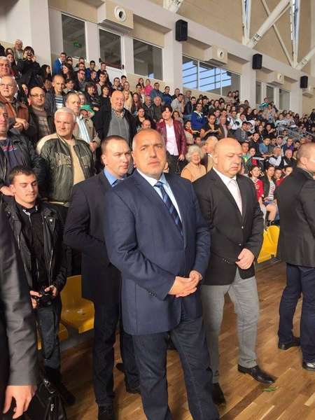 Бойко Борисов изказа мнението си за скандала след откриването на спортна зала във Вършец