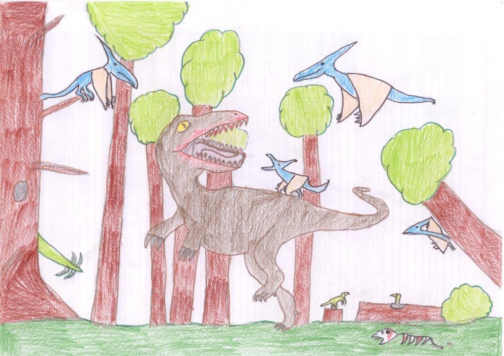 Светът на динозаврите, Спартак, 9 години