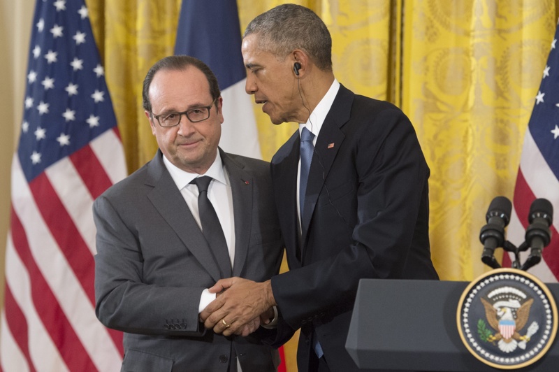 Барак Обама и Франсоа Оланд дадоха пресконференция в Белия дом