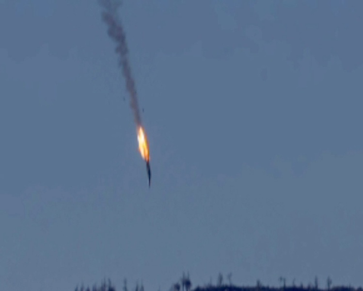 Турски изтребители свалиха руски боен самолет