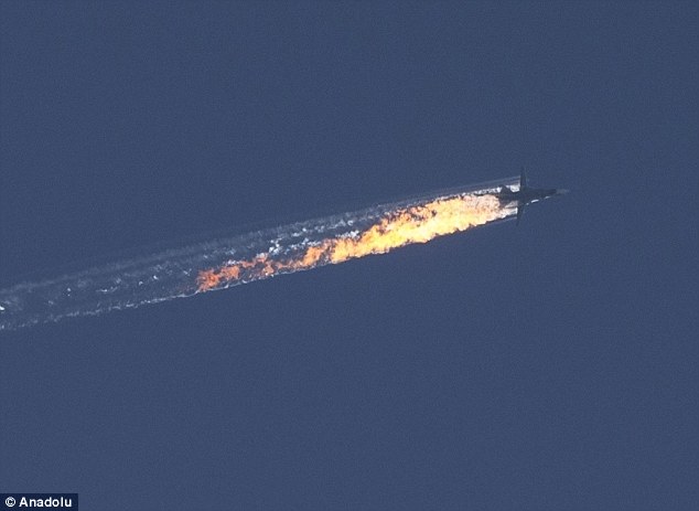 Турция свали руски самолет