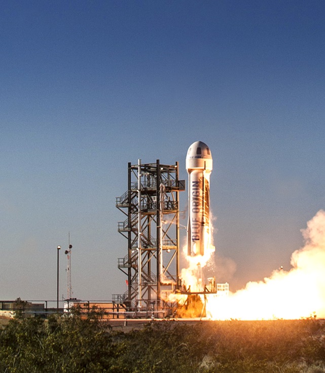 Ракетата носител на Blue Origin