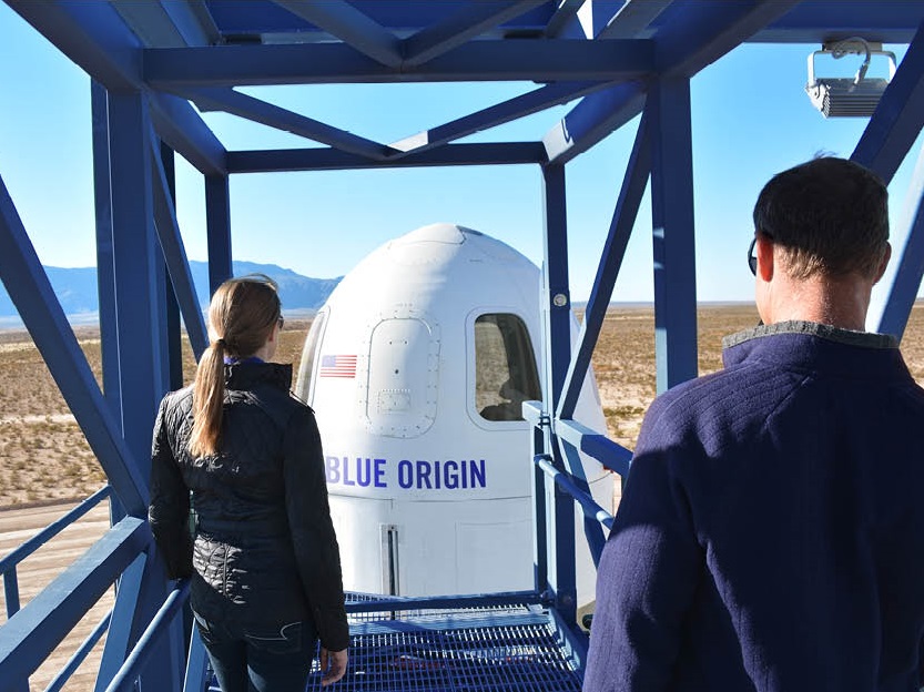 Капсулата New Shepard на Blue Origin