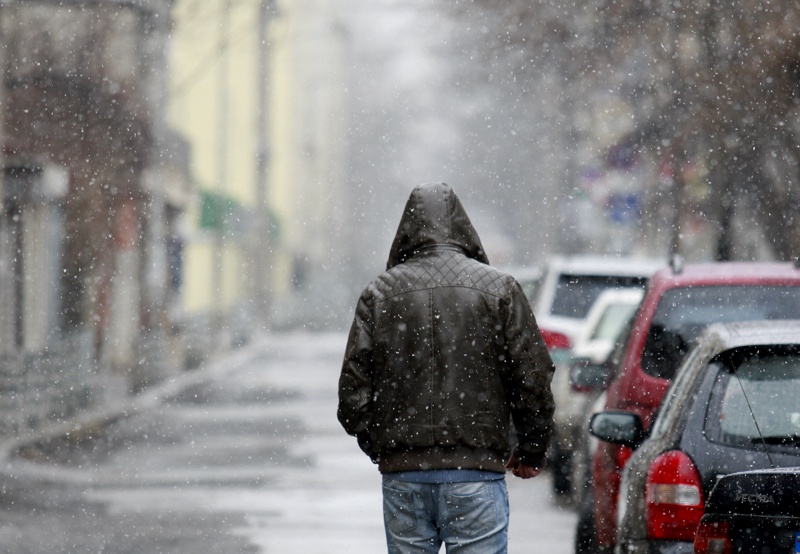 Жълт код е обявен в 11 области на Западна и Южна България заради интензивни валежи от дъжд и сняг