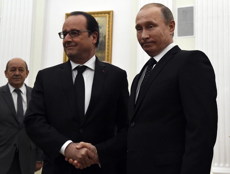 Русия и Франция ще нанасят удари само по терористи в Сирия