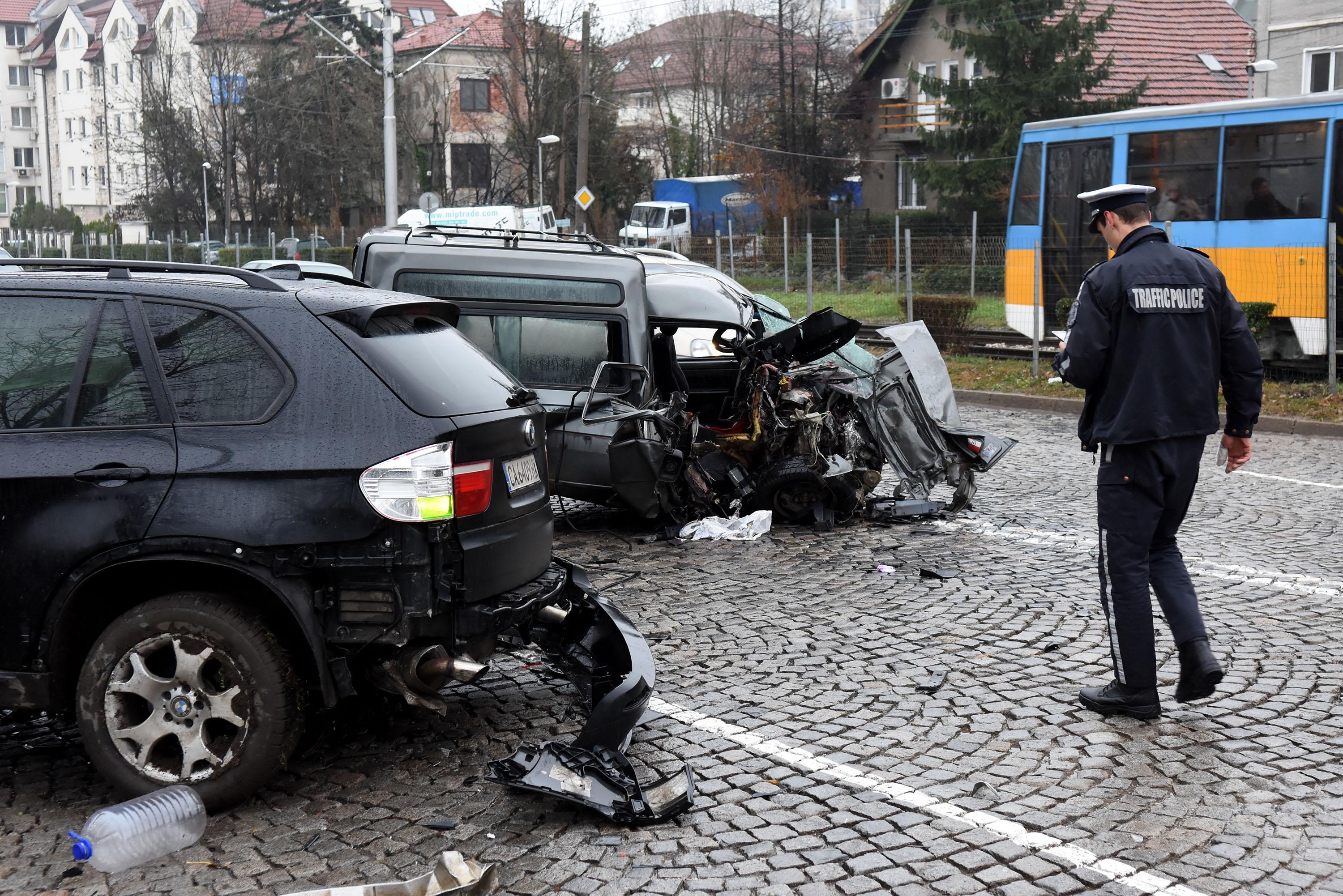Катастрофата станала на столичния бул. ”Цар Борис Трети”