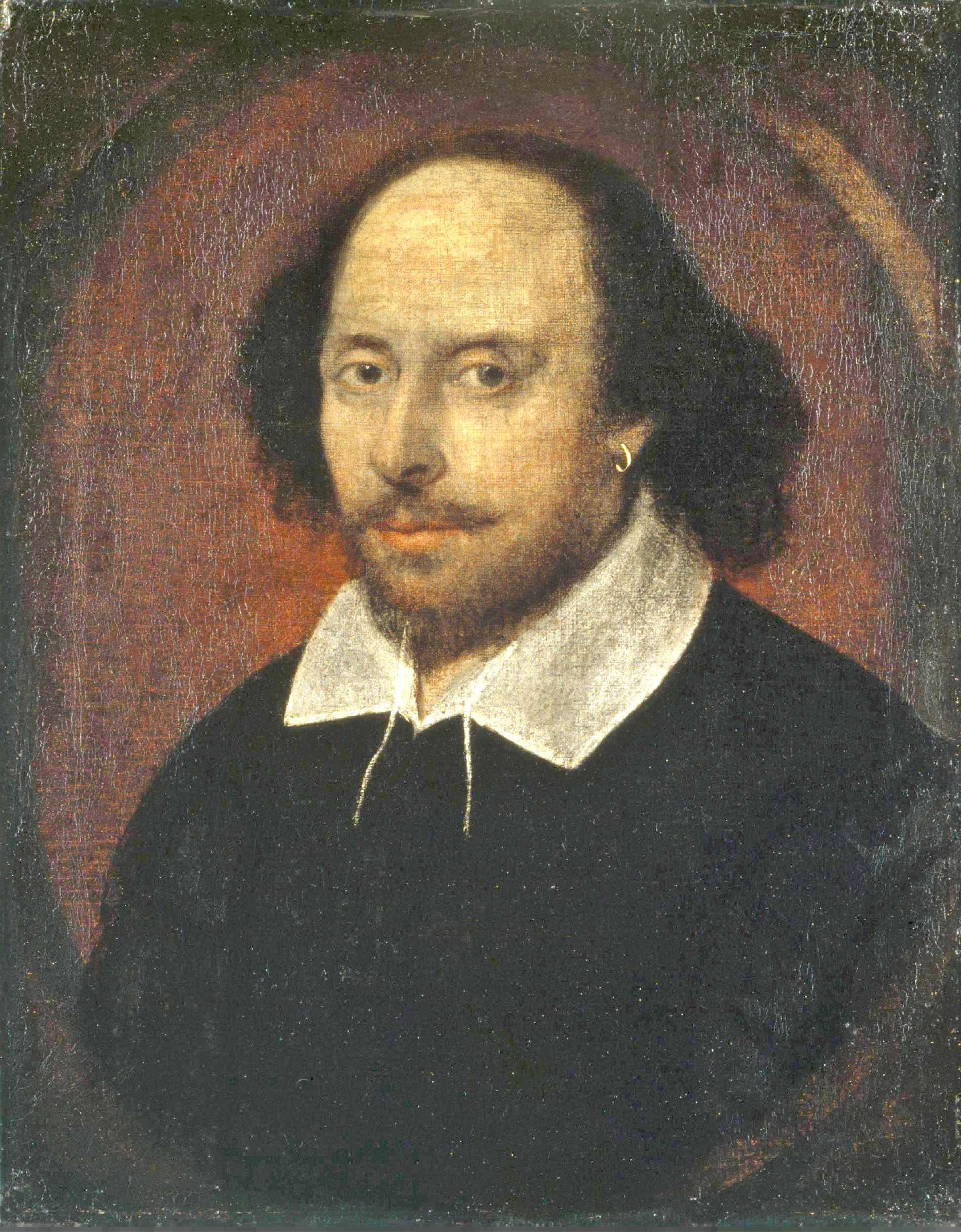 Портрет на Уилям Шекспир (1610) - предполага се, че може да е на художника Джон Тейлър