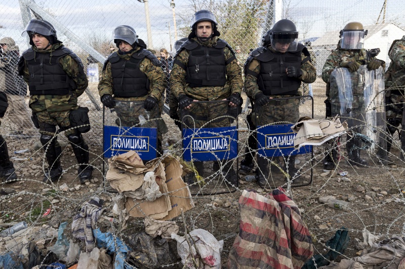 Македония построи ограда на границата с Гърция