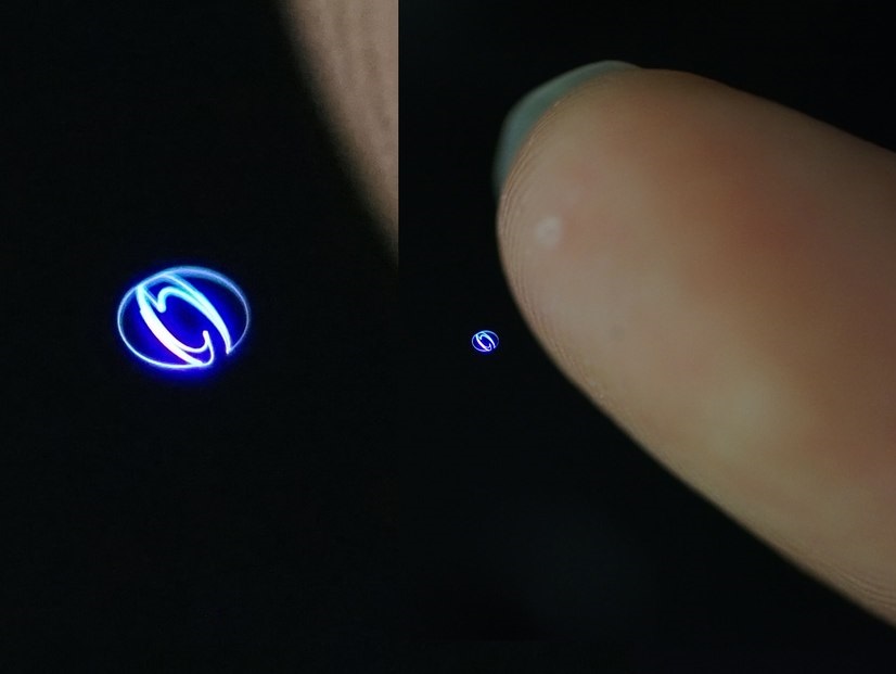 Холограмата, реагираща на докосване