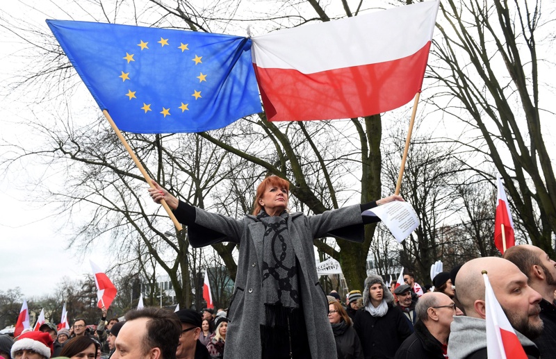 Протести в Полша в защита на демокрацията