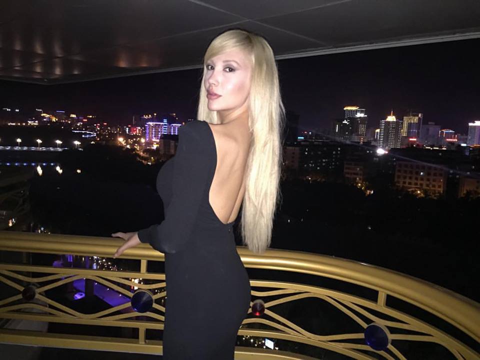 Венета Кръстева в Китай