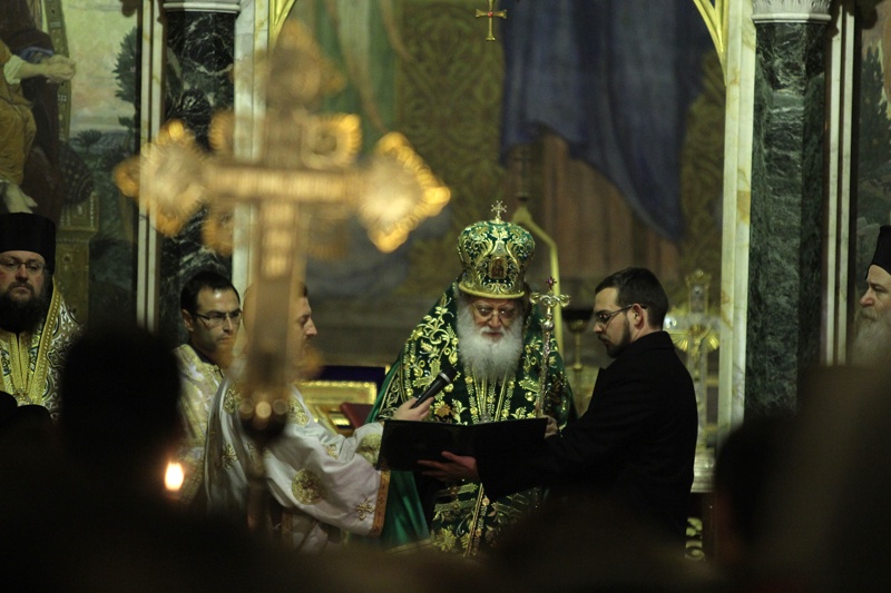 Негово Светейшество патриарх Неофит отслужи благодарствен молебен