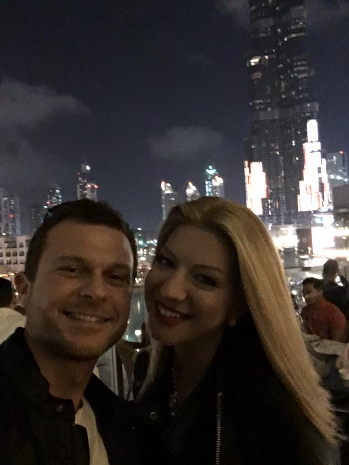 Ненчо Балабанов и Йоанна Драгнева в Дубай