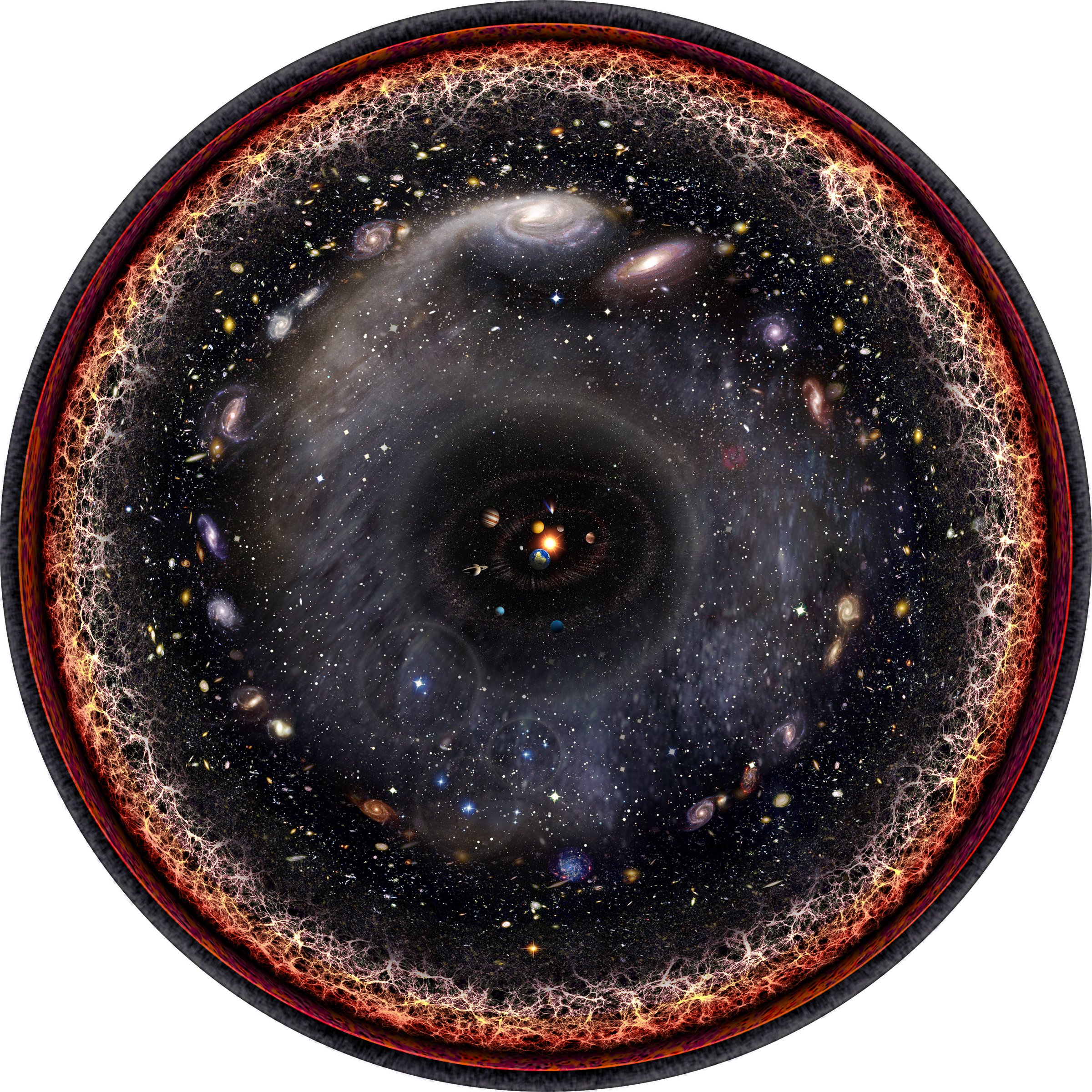 Така изглежда цялата Вселена събрана в едно изображение