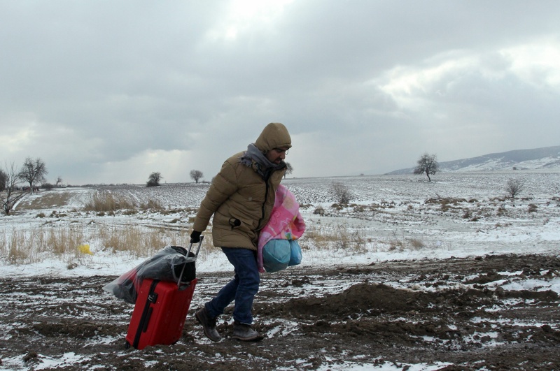 Бежанците продължават да пристигат в Австрия независимо от студа