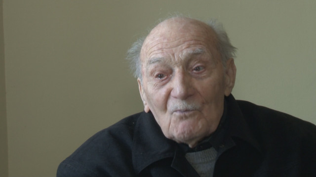 Димитър Спасов от Варна, който след дни ще навърши 100 г.