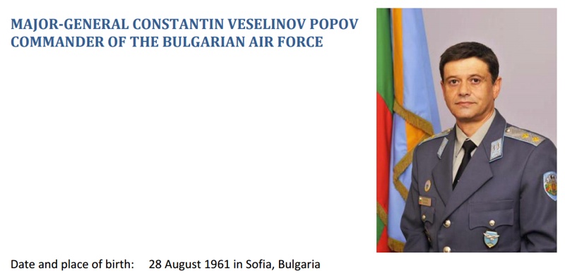Генерал Константин Попов е бивш командващ на Военновъздушните сили