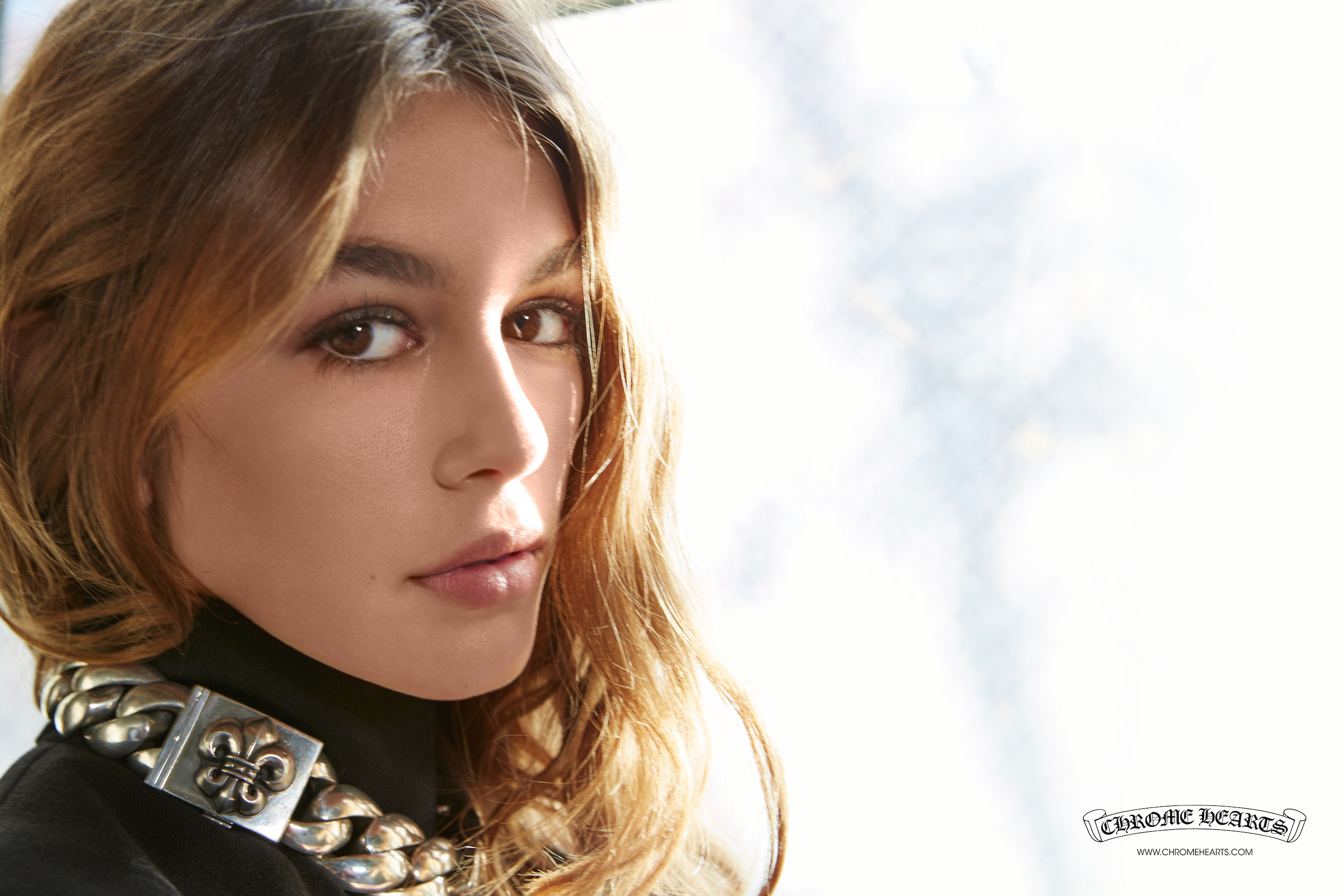 Кая Гербер за Chrome Hearts