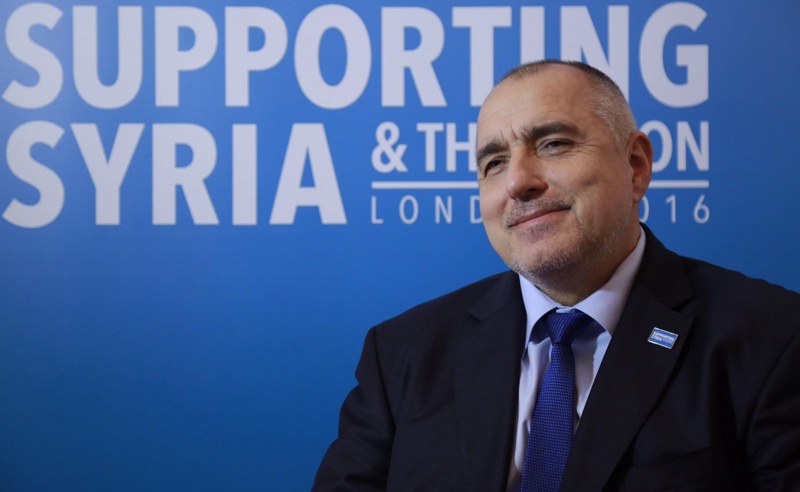 Борисов: България дарява 250 000 евро за бежанците