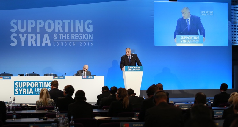 Бойко Борисов направи изказване на международния форум ”Подкрепа за Сирия”