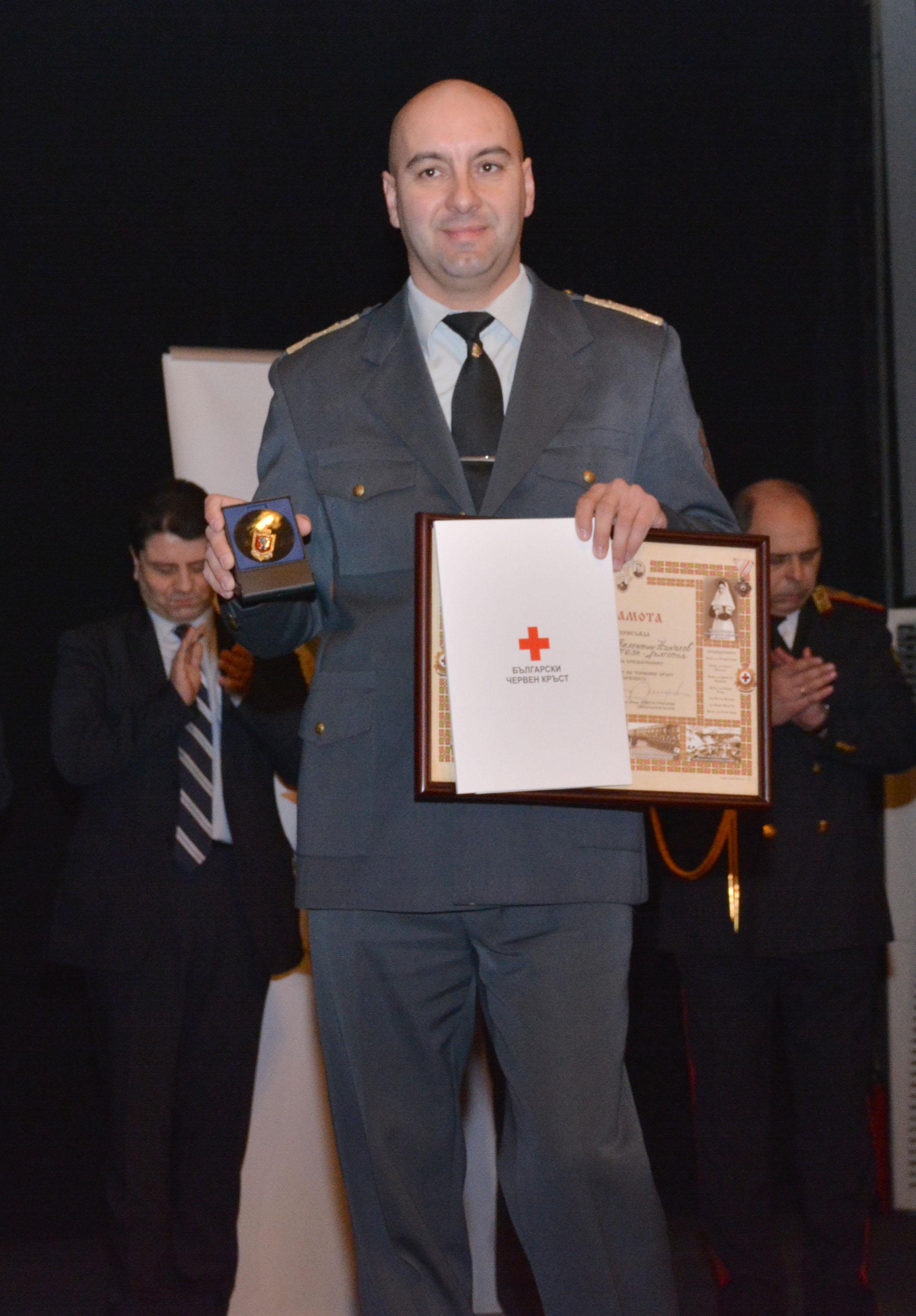 Пожарникар на 2015 година - Валентин Николов от Дългопол
