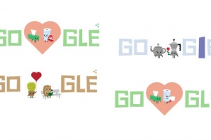 Google не забрави Св. Валентин и направи специален дудъл за любовта (ВИДЕО)