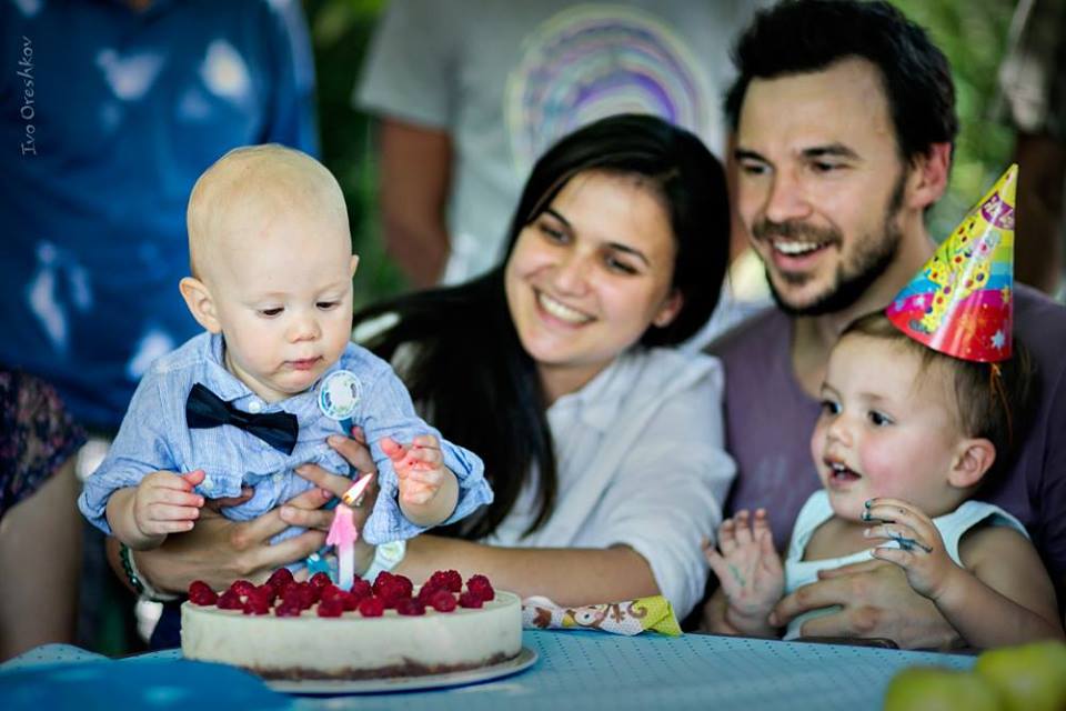 Първият рожден ден на Дамян - син на Ивайло Захариев
