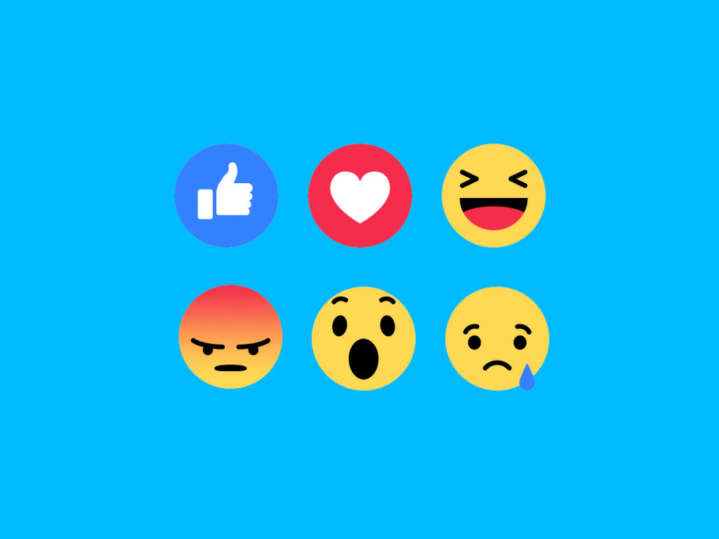 Новите бутони ”реакции” на Facebook
