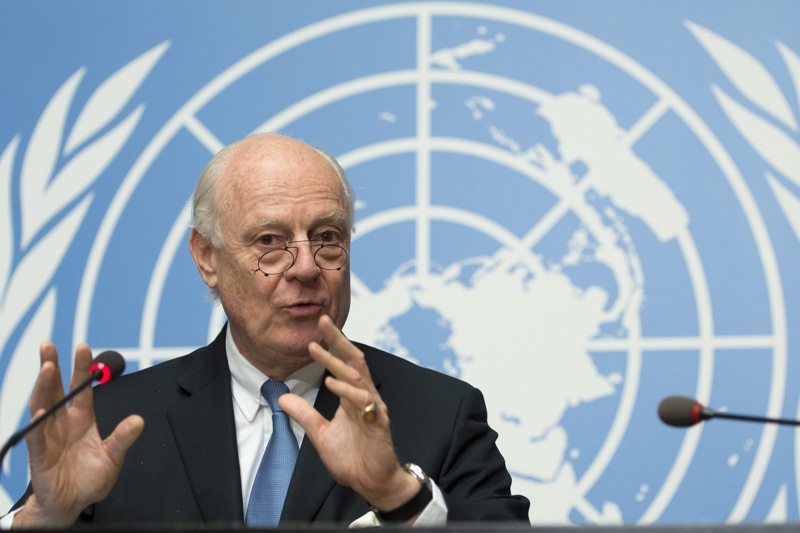 Стафан де Мистура ще поднови мирните преговори за Сирия на 7 март