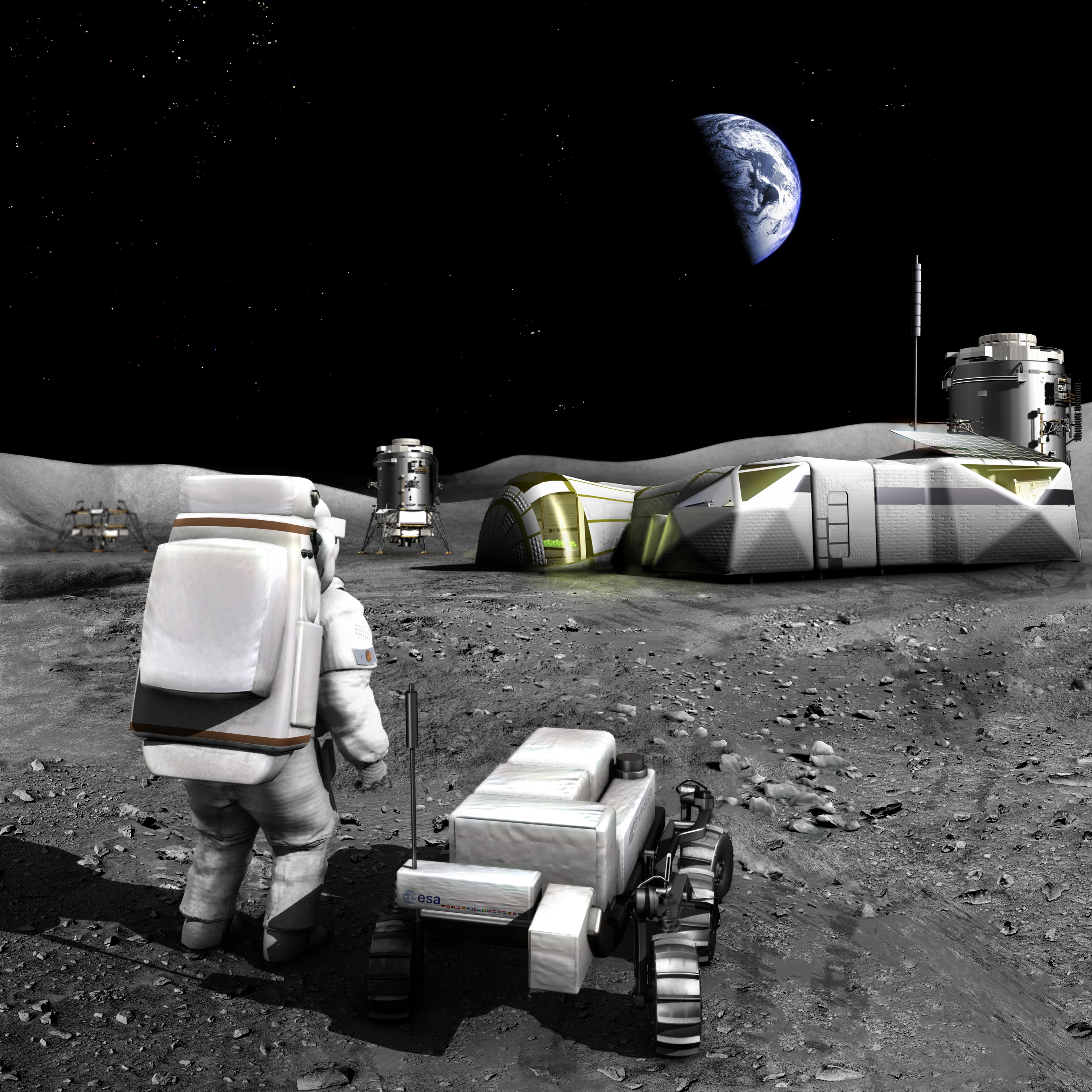 САЩ ще колонизират Луната през 2022 година?