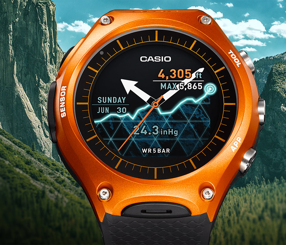Casio пуска екстремен часовник с Android