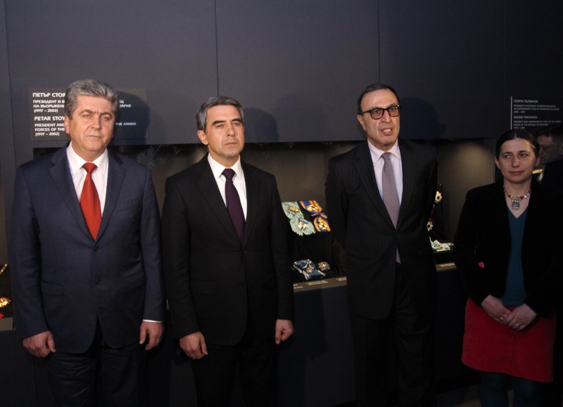 Трима президенти откриха зала във военния музей
