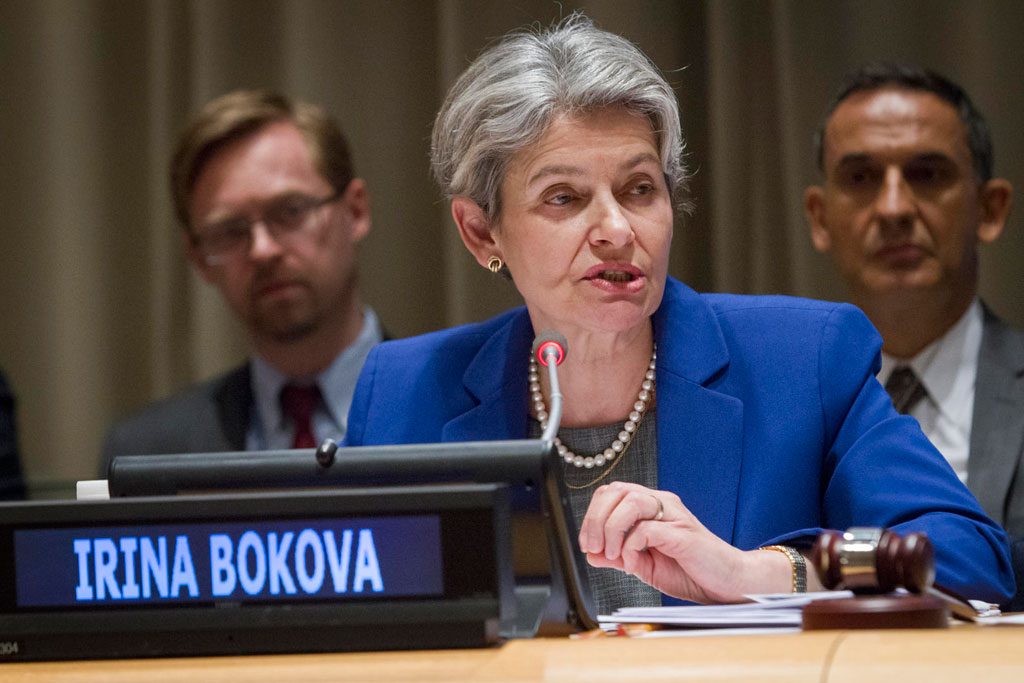 Ирина Бокова: Твърдо в защита на правата на човека