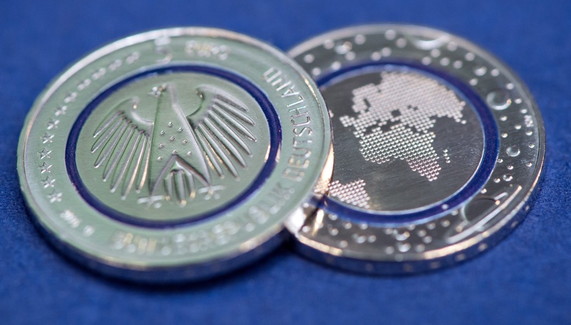 Германия пусна колекционерска монета от 5 евро