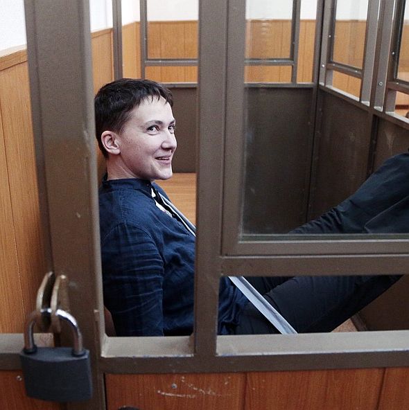 Надежда Савченко трябва да излежи присъда от 22 г. затвор в Русия.