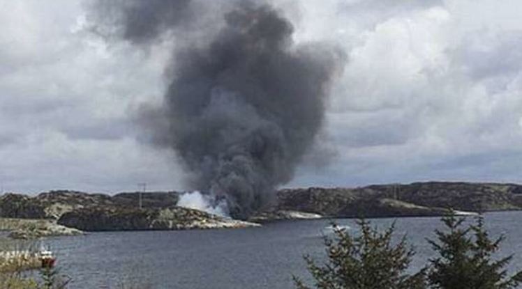 Хеликоптер с 13 души на борда се разби в Норвегия