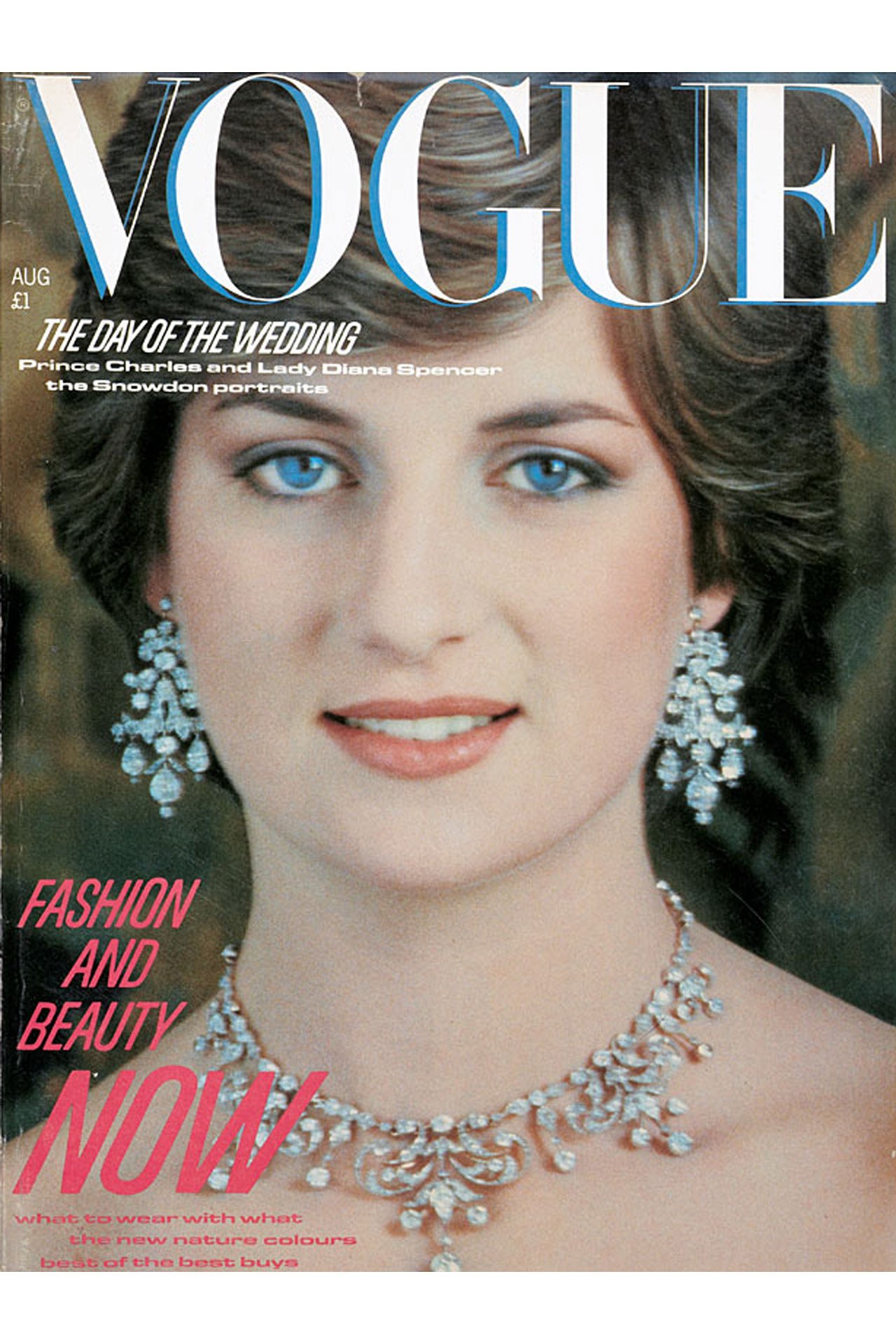 Даяна на корица на Vogue