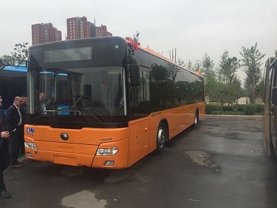 Произведен е първият от 110-те нови автобуса, които през септември ще бъдат доставени в София