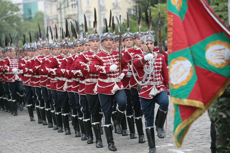 Водосвет на българските знамена на Гергьовден