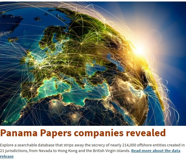  Част от ”Панамските бумаги ” към този момент са налични в интернет 