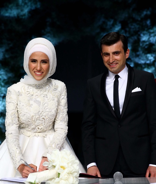 Над 6000 гости на сватбата на дъщерята на Ердоган