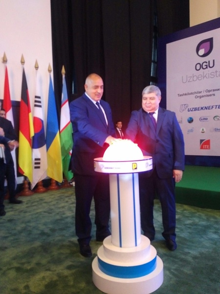 Бойко Борисов и вицепремиерът на Узбекистан Гуломжон Ибрахимов откриха завод за рециклиране на масла