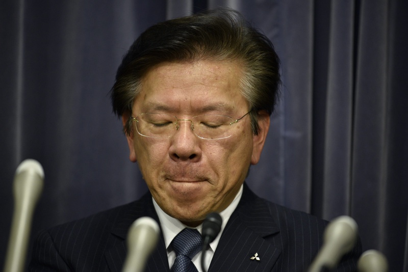 Президентът на Mitsubishi подаде оставка