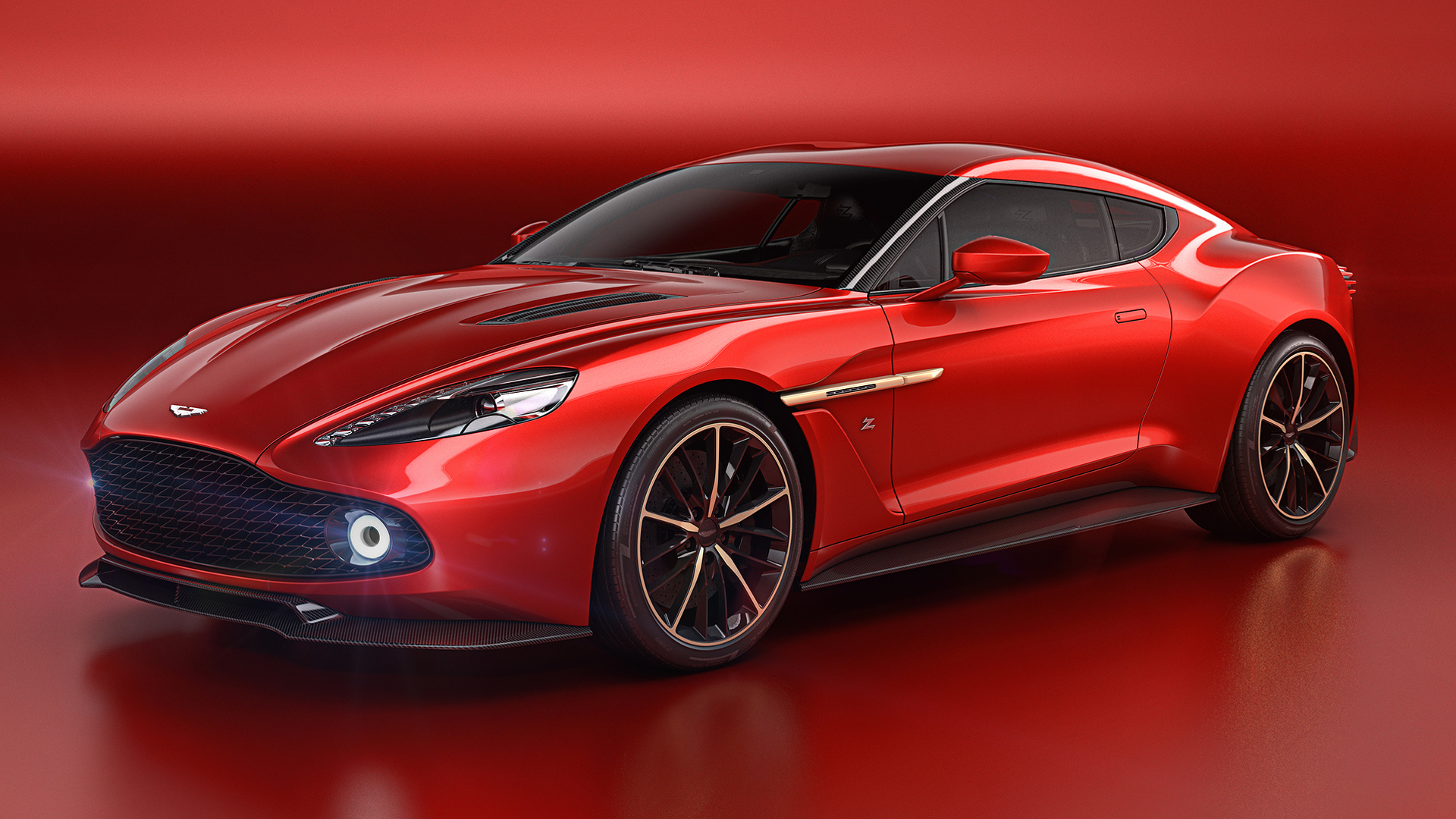 Италиански дизайн за Aston Martin Vanquish (снимки)