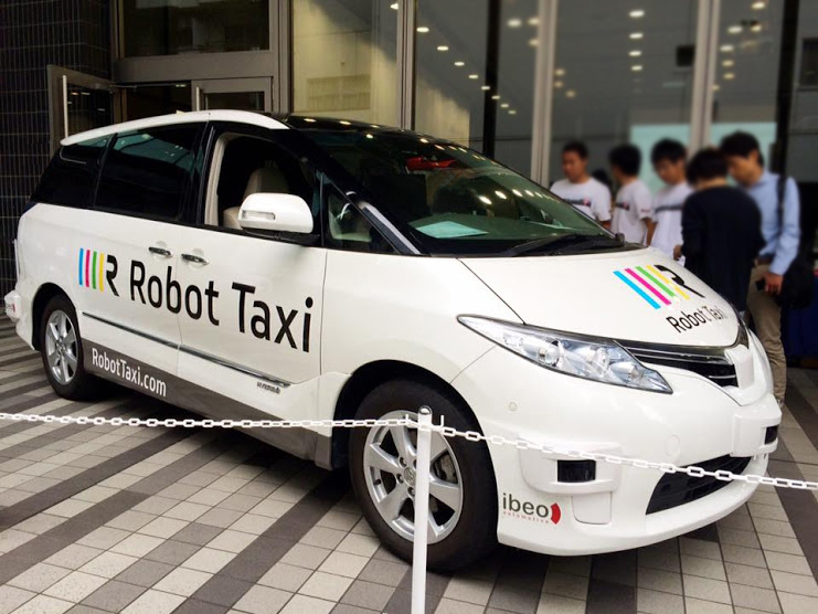 Япония въвежда безпилотните таксита през 2020 г.