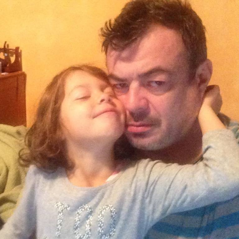 Иван Ласкин с дъщеря си София