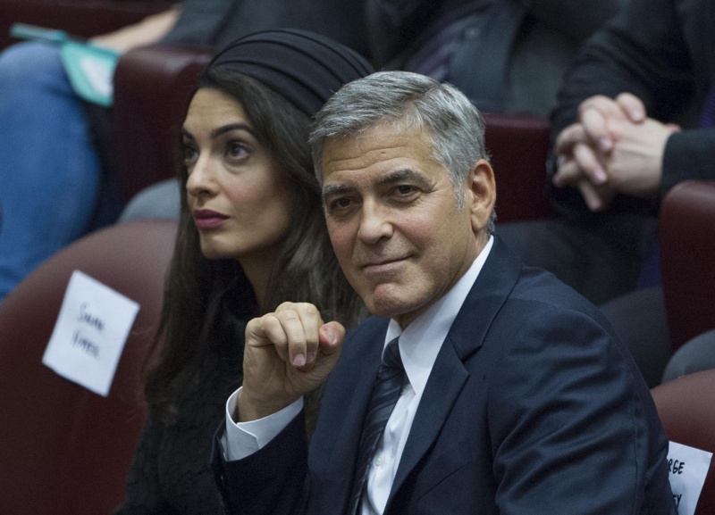Амал Клуни и Джордж Клуни