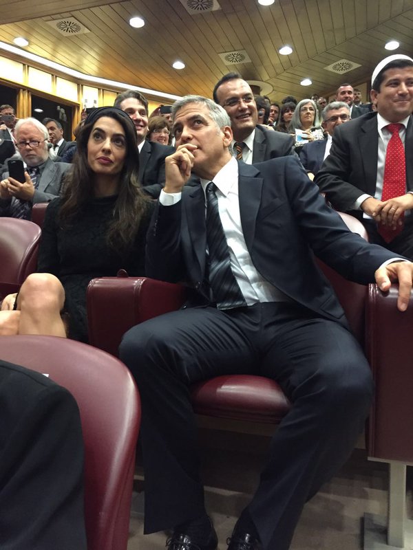 Амал Клуни и Джордж Клуни