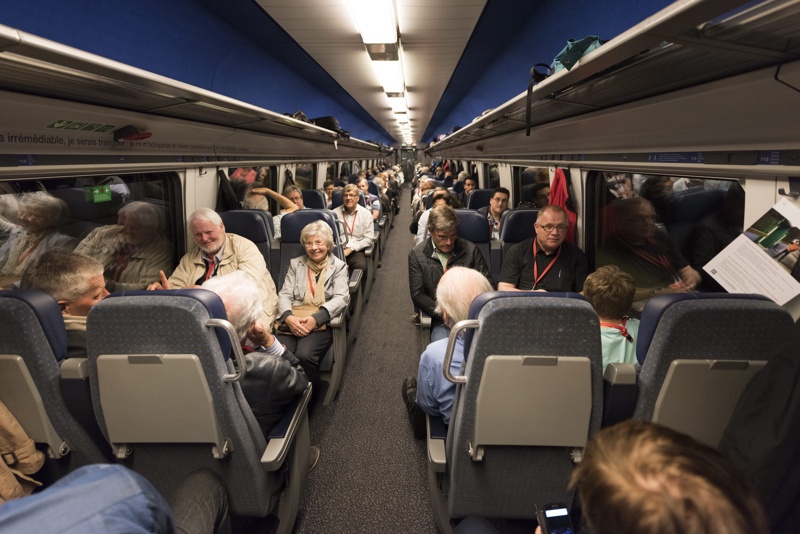 Честта да пътуват с първия влак през ”Готард” спечелиха с лотария обикновени граждани